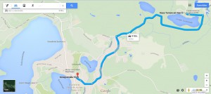 Route Tornow Buckow